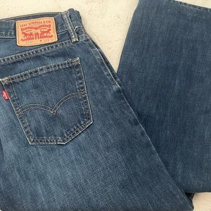 LEVI’S Dark Rinse Denim Jeans